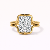 The Split Shank Semi Bezel Radiant