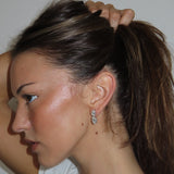Slanted Pear and Oval Drop