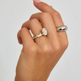 Inlay Oval Band