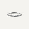 petite pave wedding band