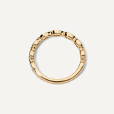 Pear Bezel E/W 3/4 Band