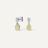 Fancy Yellow Pear/Oval Drop