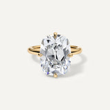 The Open Compass Prong Emerald